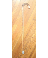 VINTAGE CRYSTAL CLEAR LUCITE WALKING CANE, 31”LONG X 1&quot; DIA, OBO - $171.50 CAD