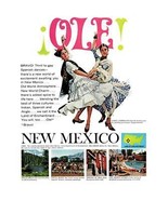 Neuf Mexico Tourisme Revue Annonce Imprimé Design Publicité - £23.45 GBP
