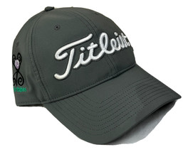 Titleist Strapback Golf Hat Gray 3D Logo Embroidery Patch Golf for Babies - £9.93 GBP