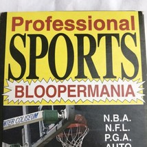 Professional Sports Bloopermania VHS Tape NBA NFL PGA 1990 footage from ... - $11.95