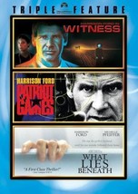 Harrison Ford Triple Feature Witness Patriot Games What Lies Beneath - £8.45 GBP