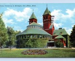 Università Di Michigan Biblioteca Ann Arbor Mi 1911 DB Cartolina P13 - $5.07