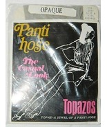 Topazos Topaz A Jewel Of A Panti Hose Gray Grey Opaque Tights size B Pan... - $20.48 CAD