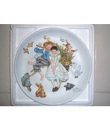 NORMAN ROCKWELL Plate Dish  &quot;SPRING-SWEET SONG SO YOUNG PLATE&quot; L/E Colle... - £38.32 GBP