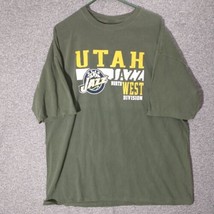 Utah Jazz Shirt Mens Norhtwest Division 2XL T-Shirt - $10.88