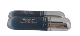 Lot 2 Ultra HD Metallic Matte Lip Color #685 HD Glitz REVLON - £5.54 GBP