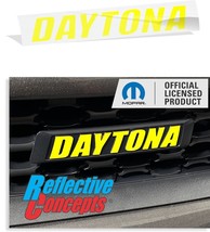 DAYTONA Grille Emblem Overlay Decal for Dodge Charger Daytona - $12.00