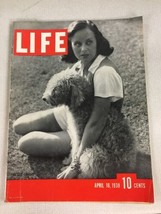 Paulette Goddard Life Magazine April 18 1938 NAZI Germany Austrians learn Salute - £11.71 GBP