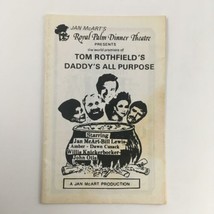 1983 Daddy&#39;s All Purpose by Jan McArt Tom Rothfield at Royal Palm Dinner... - £22.45 GBP