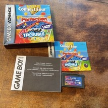 Connect Four/Perfection/Trouble (Nintendo Game Boy Advance) Complete in Box - $9.89