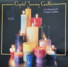 ANGEL&#39;S INFLUENCE - Crystal Journey Reiki Charged Herbal Magic 7&quot; Pillar Candle - £8.73 GBP