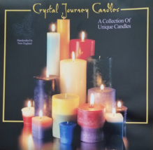 ANGEL&#39;S INFLUENCE - Crystal Journey Reiki Charged Herbal Magic 7&quot; Pillar Candle - $11.05