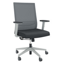 Office Source Oslo Mid Back Mesh Task Chair with Adjustable Arms - £281.89 GBP