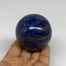 0.74 lbs, 2.4&quot; (59mm), Lapis Lazuli Sphere Ball Gemstone @Afghanistan, B... - £93.86 GBP