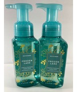 2 Bath &amp; Body Works White Barn FROZEN LAKE Gentle Foaming Hand Soap 8.75... - £17.98 GBP