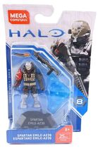 Spartan Emile-A239 Mega Bloks Construx Halo Heroes Series 8 Figure Set F... - $27.98