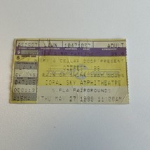 Ozzfest 5/27/1999 Concert Ticket Stub Black Sabbath, Slayer, Slipknot Rob Zombie - £15.73 GBP
