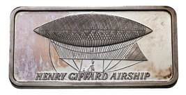 Henry Giffard Airship - World of Flight Hamilton Mint 1 oz. Silver Art B... - $1,775.11 MXN