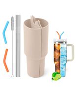 LittleHugs Silicone 2-in-1 Cup for Stanley Cup 40oz Cream Double Drinks Bag - $248.89 MXN LittleHugs Silicone 2-in-1 Cup for Stanley Cup 40oz Cream Double Drinks Bag - $248.89 MXN