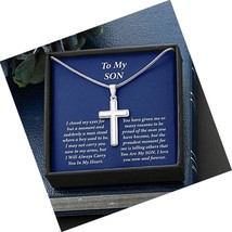 Gift For Son, Son Necklace, Son Gift from Mom or Dad, To My - $120.91