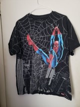 Marvel Universal Studios Spider-Man the Ride Shirt. L. Web Slinging. - £19.46 GBP