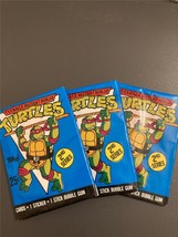 Lot of 3 packs Teenage Mutant Ninja Turtles Collectible Trading Cards - £7.89 GBP