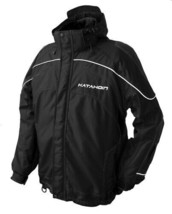 Katahdin Gear Adult Women&#39;s Tron Snowmobile Jacket XS Black - £127.56 GBP