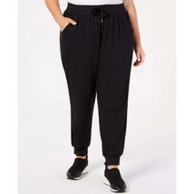 allbrand365 designer Womens Activewear Plus Size Velour Striped Joggers,Size 1X - £23.98 GBP