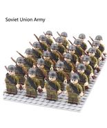 WW2 Military War Soldier Figures Bricks Kids Toys Gifts Soviet Union Army - £12.42 GBP