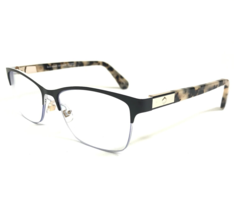 Kate Spade Eyeglasses Frames GLORIANNE WR7 Tortoise Black Cat Eye 53-16-140 - £69.70 GBP