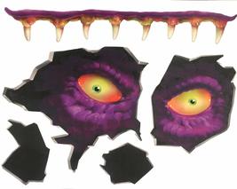 Creepy Toilet Monster-CRAPPER CREATURE-Wall Floor Ceiling Horror Sticker Cling - £5.45 GBP