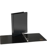 Simply Economy 1/2&quot; 3-Ring View Binders Black - £39.30 GBP