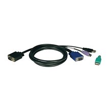 Tripp Lite USB/PS2 Combo Cable Kit (2-in-1) KVM Kit NetController for B0... - $31.87