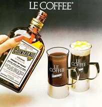 Cointreau Liqueur Le Coffee 1979 Advertisement Distillery Alcohol DWKK2 - $29.99