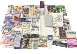 Sticker Lot 32 NEW Unopened Assorted Packs 12 Partially Used Puffy Early... - $39.63