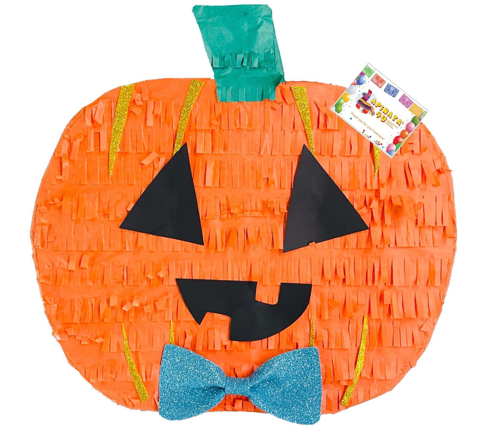Cute Pumpkin Pinata With Bowtie Fall Theme Baby Shower It’s A Boy! - $37.99+