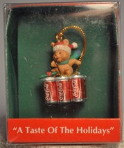 Enesco  A Taste Of The Holidays  Coca-Cola Miniature 551643 - £11.19 GBP