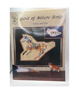 Spirit of Nature Series Horse and Fox Cross Stitch Pattern Book - $15.83