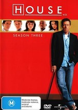 House M.D. Season 3 DVD | Region 4 &amp; 2 - £11.78 GBP