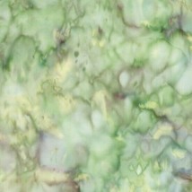 Cotton Bali Batiks Sprout Green Mottled Hand-Dyed Mottles Fabric by Yard D172.21 - $12.95