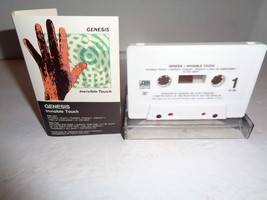 Genesis, Invisible Touch, Stereo Cassette Tape VG+ Condition - $4.99