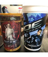 Lot of 2 G.I. Joe Cups The Rise of The Cobra 7-11 + Paramount 1 Lenticular - $188.30 MXN
