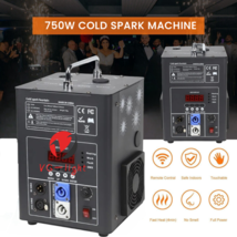 2X750W Cold Spark Machine Stage Effect Fountain Maker for Party Wedding ... - $634.26