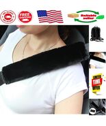 Soft Faux Fur Seat Belt Covers - Universal Fit 2-Pack for Ultimate Comfort - $26.56 CAD