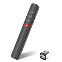 Presentation Clicker, 2 In 1 Usb Type C Powerpoint Clicker With Laser Po... - £19.17 GBP