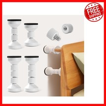 Whisper-Quiet Bed Stabilizers - 4pcs Adjustable Headboard Stoppers, 40-1... - $39.59