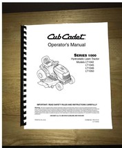 Cub Cadet LT1042/LT1045/LT1046   Lawn Tractor Operator&#39;s Manual - $15.83
