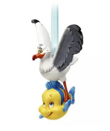 Disney Store Flounder and Scuttle Sketchbook Ornament, The Little Mermai... - $22.99