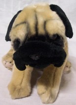 Vintage Animal Alley Cute Soft Pug Puppy Dog 13&quot; Plush Stuffed Animal Toy - £15.82 GBP