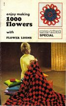 Vintage Ronco 1000 Flowers Loom Mon Tricot Special Instruction Booklet - $11.99